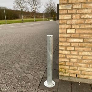 Galvaniseret stål pullert til boltmontage