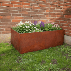Corten plantekasse fuldsvejst stål højbed