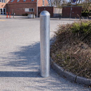 Galvaniseret stål pullert, stele Ø114-til nedstøbning